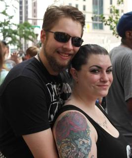 Columbus Pride Parade: Beautiful Couple
