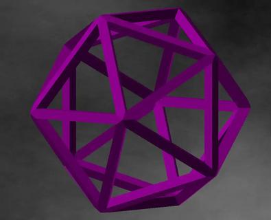 Platonic icosahedron