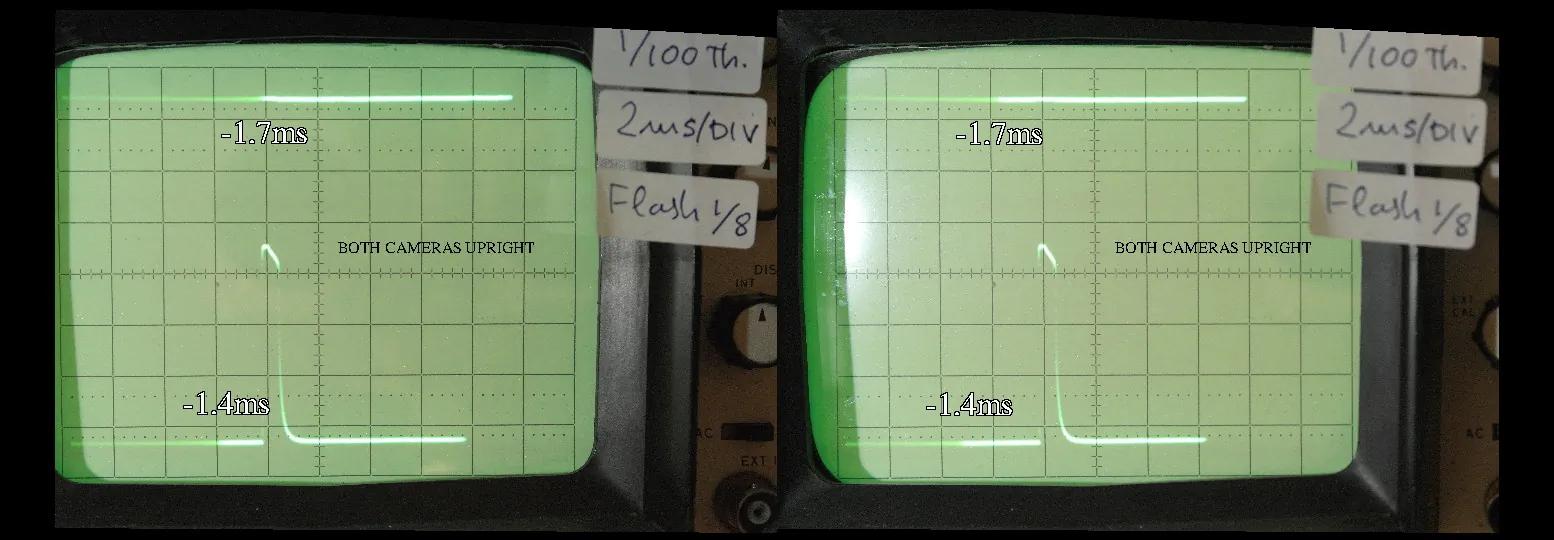 Both cameras upright