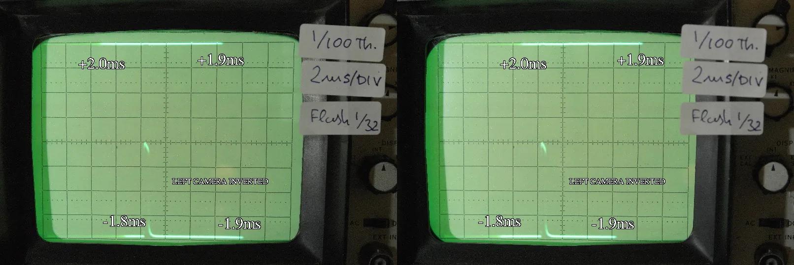 Left camera inverted