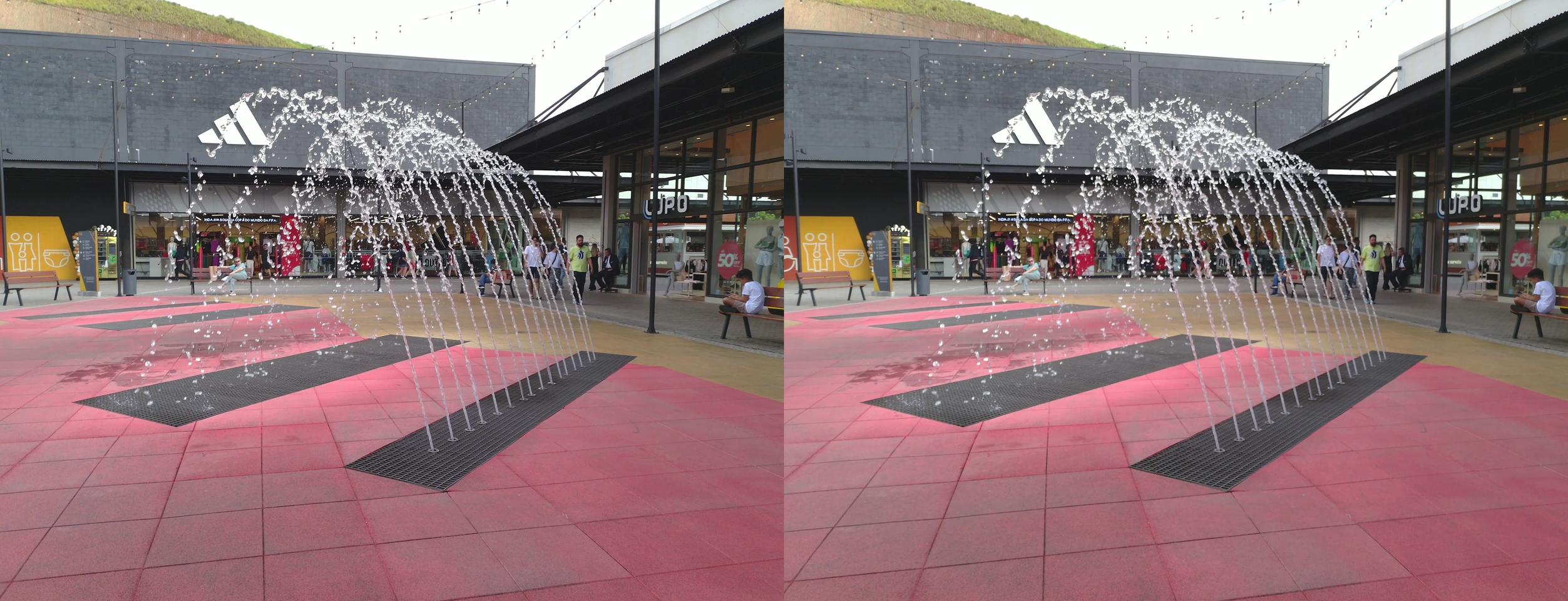 Fountain at El Dorado Mall
