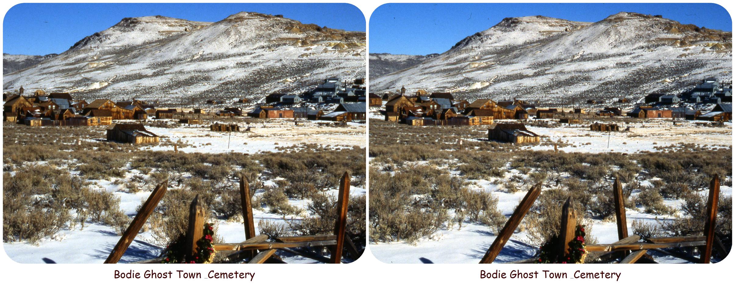 Bodie Ghost Town Cemetery