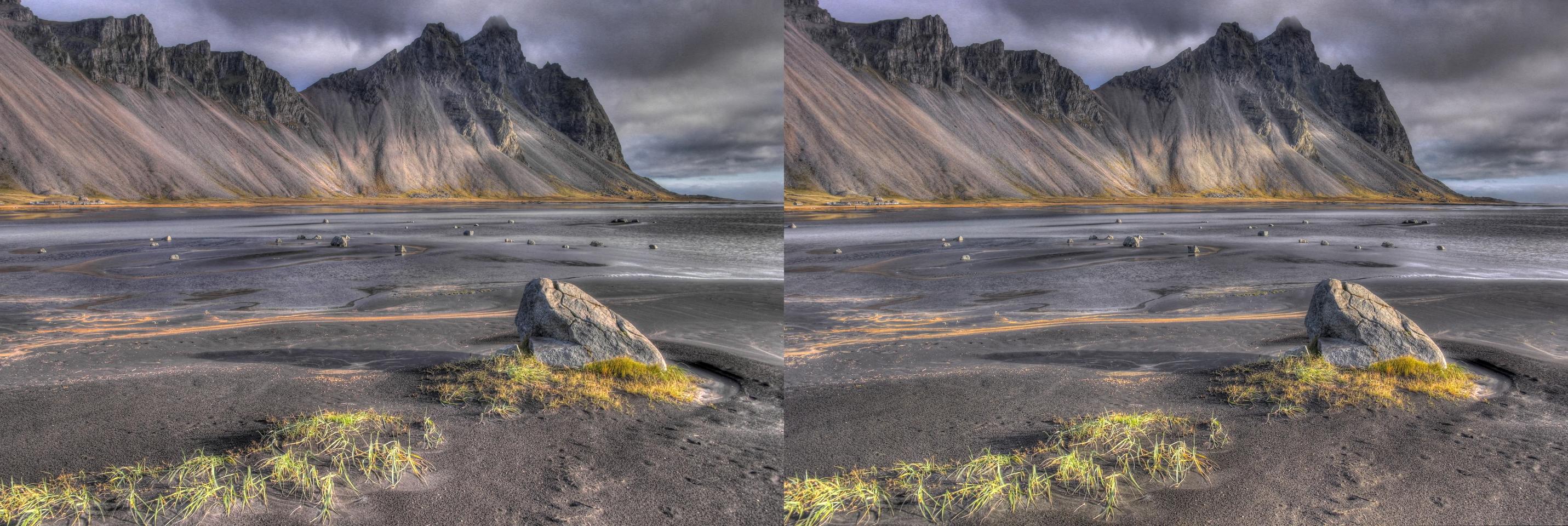 Visit the Beaches of Sunny East Mordor!    (The beach at Stokksnes, Iceland)