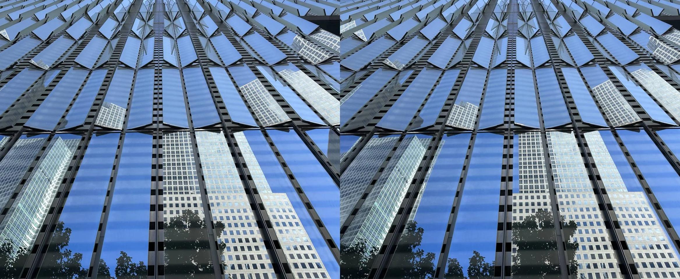 Manhattan glass reflections
