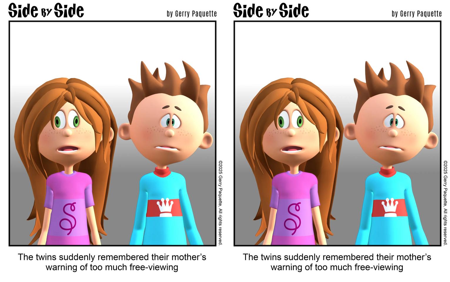 Side by Side comic #1