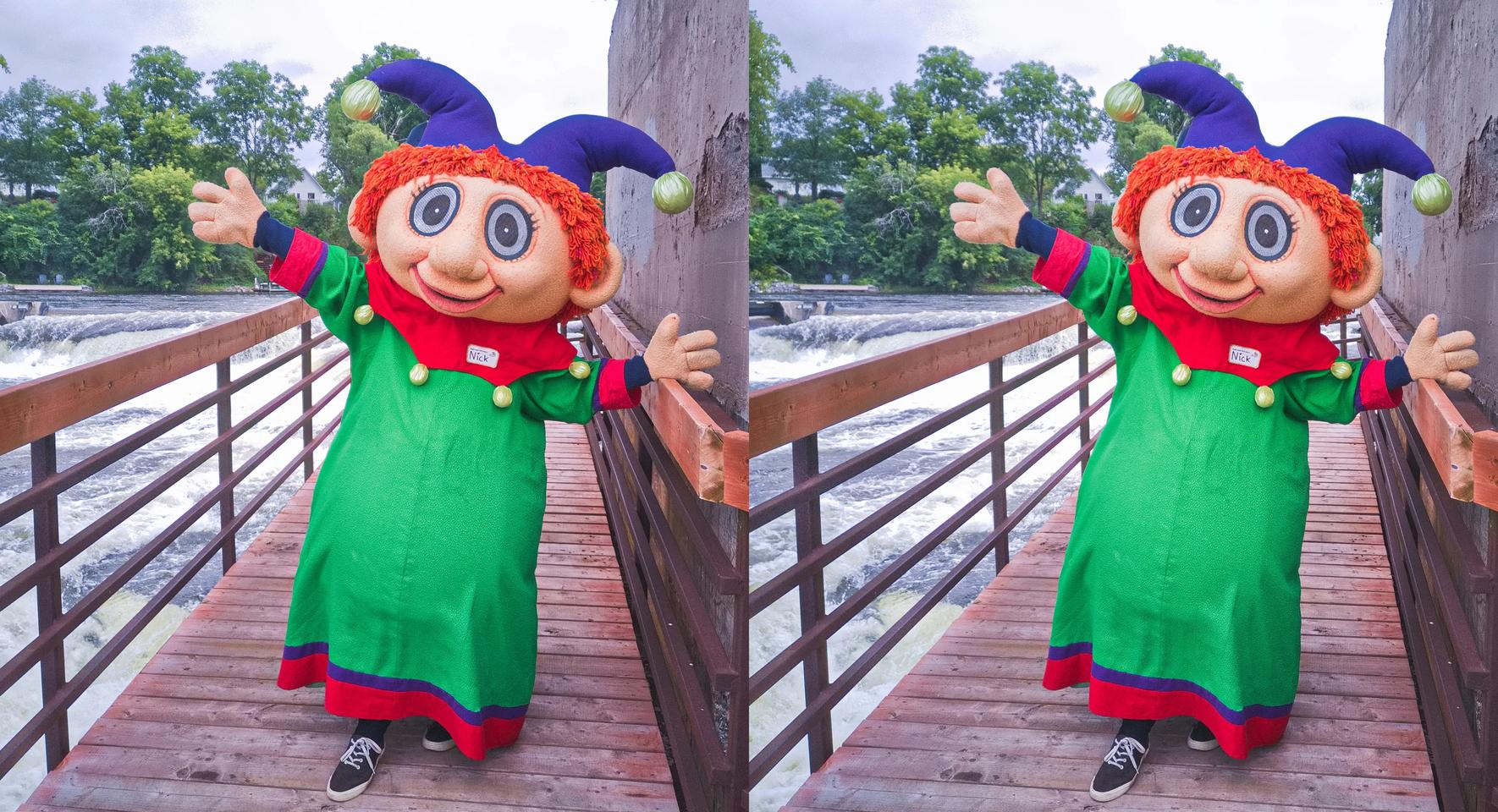 Nick the Puppets Up Mascot