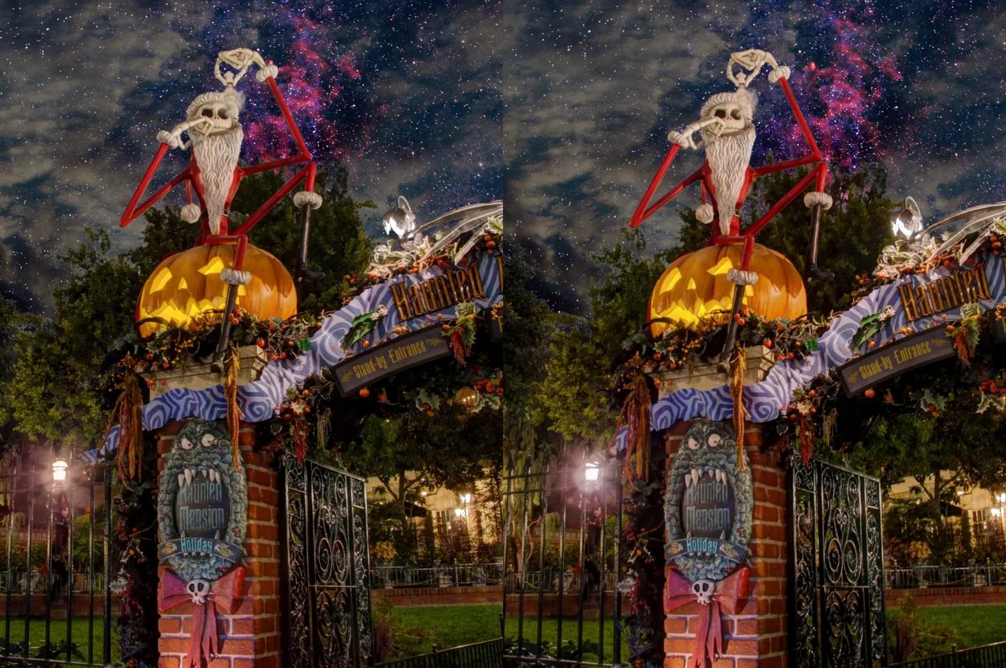 Jack Skellington - Nightmare Before Christmas at The Haunted Mansion