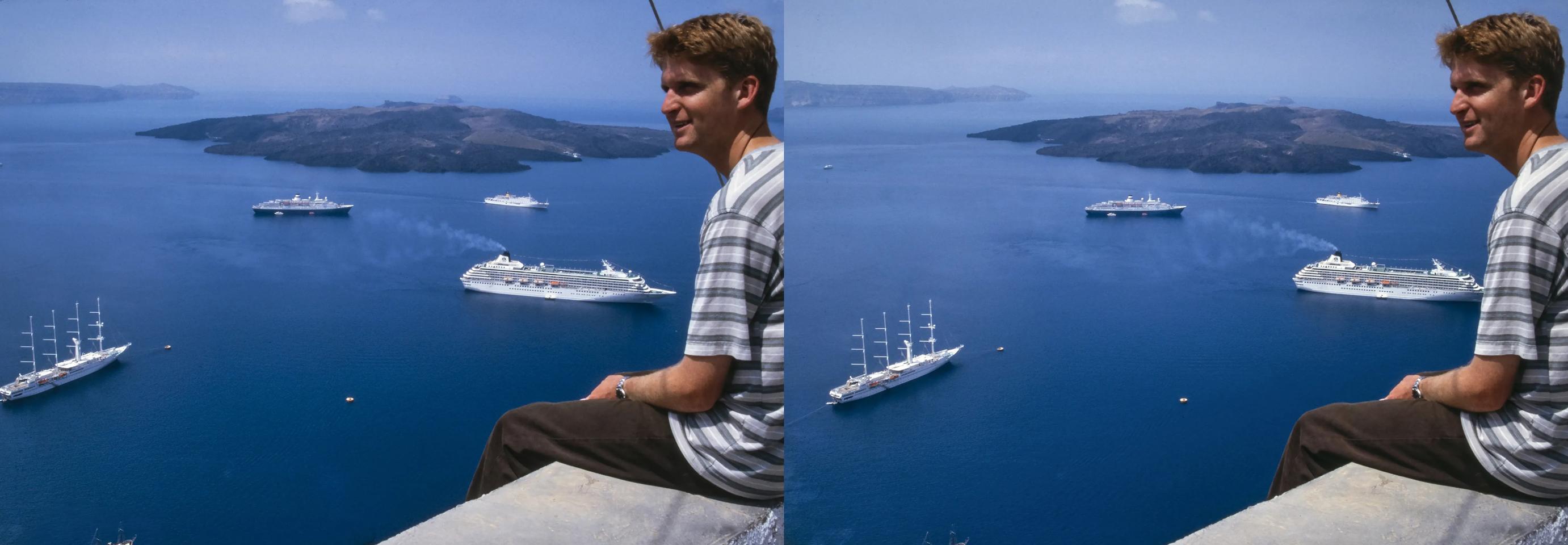 Paul, Santorini, Greece 1998
