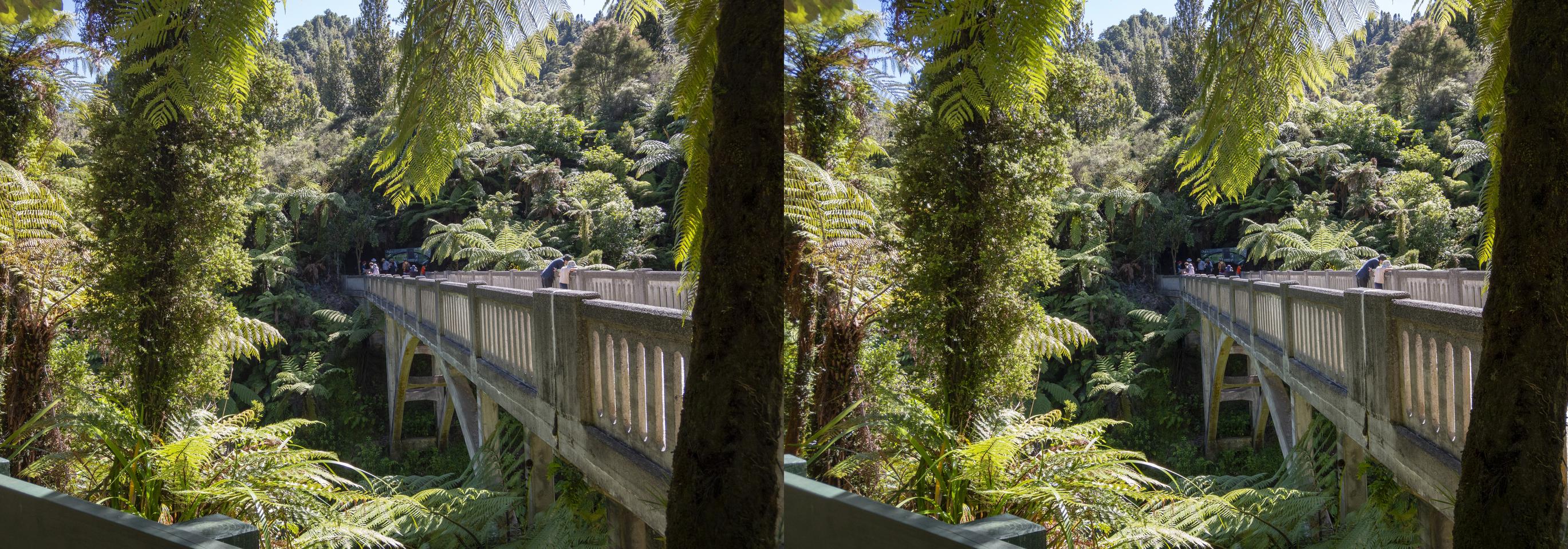 'Bridge to nowhere', Whanganui River Canoe trip 2024