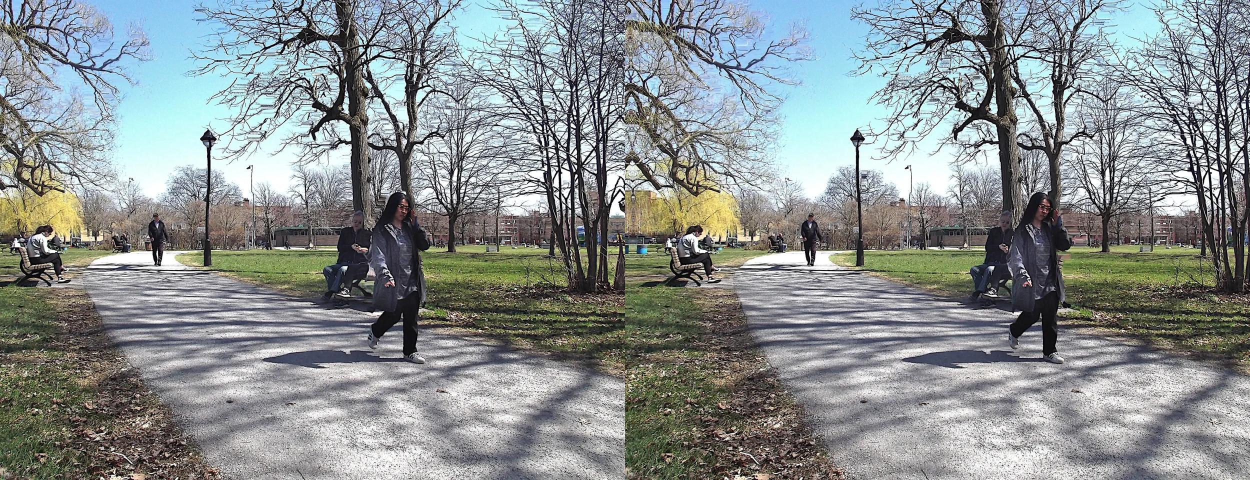 People Walking in Mackenzie King Park