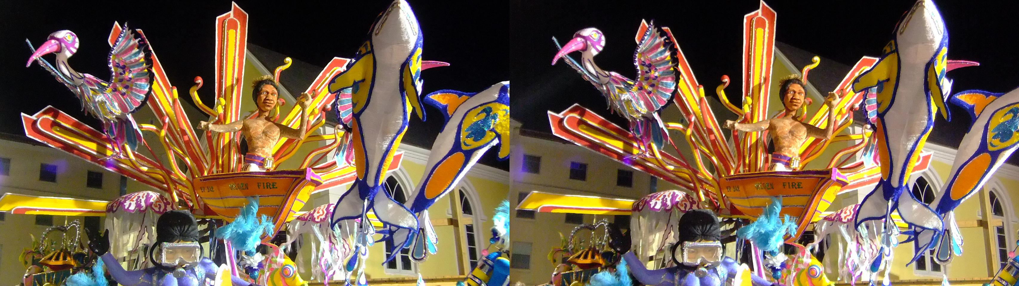 New Year's Eve parade, Nassau, Bahamas