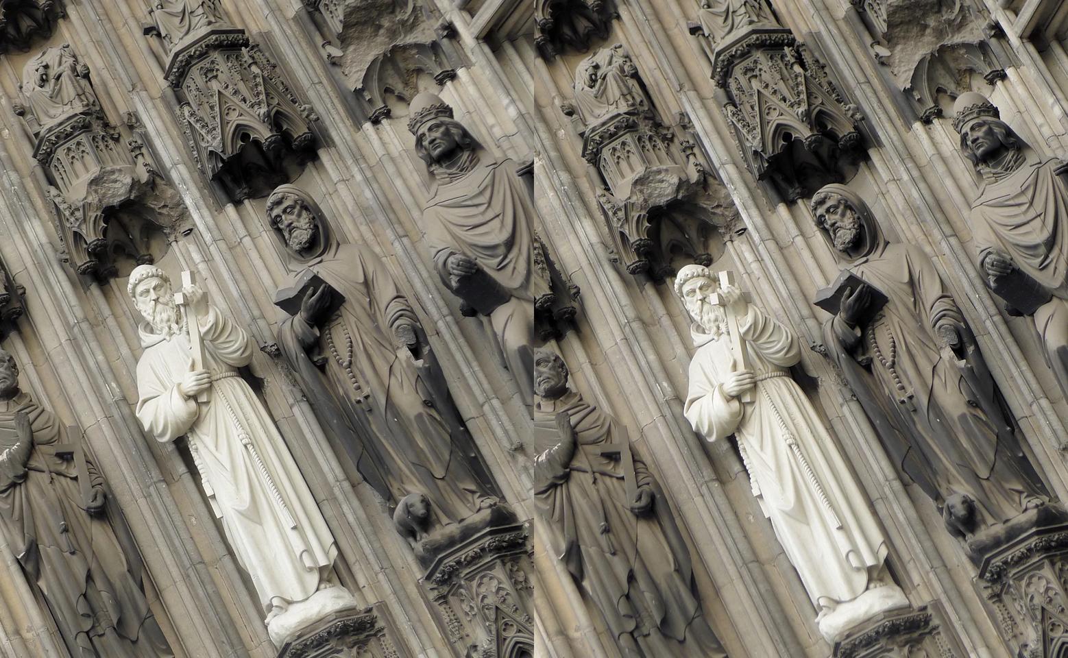 Detail of Köln's cathedral