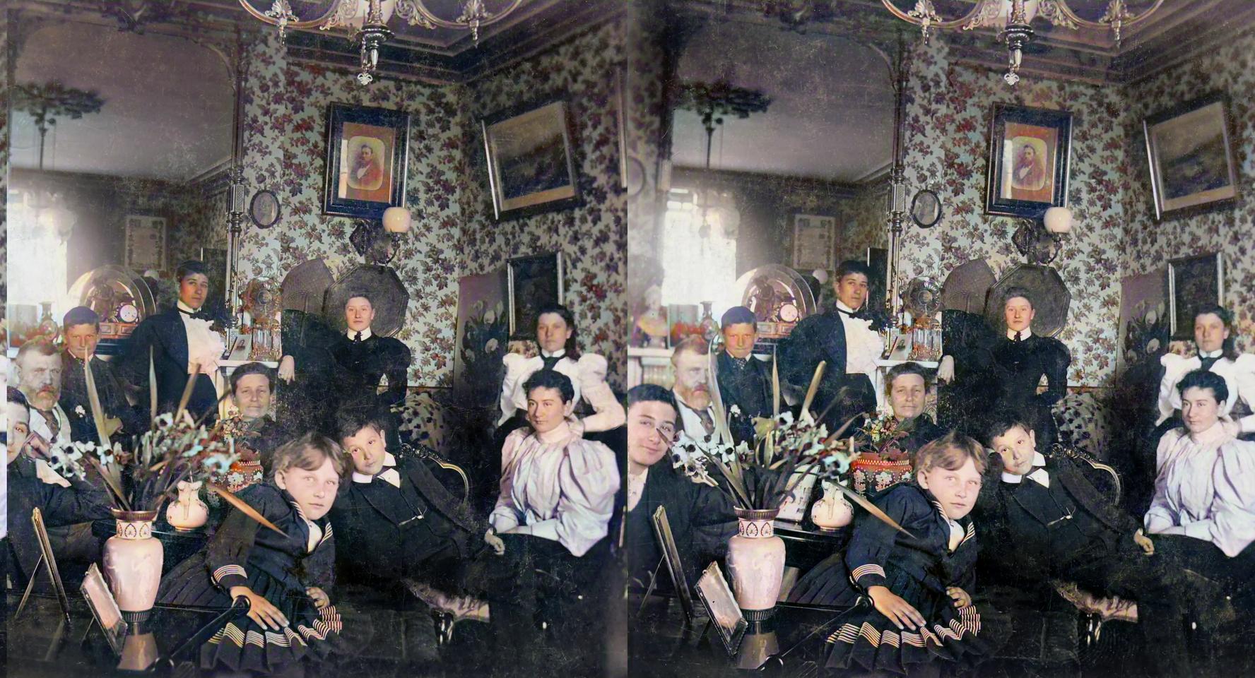 02 Richard ('King Dick') Seddon and his family circa 1899