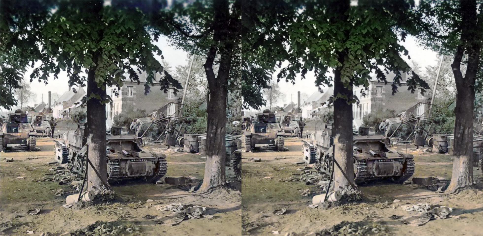 081 - Battle scarred Flanders 1940