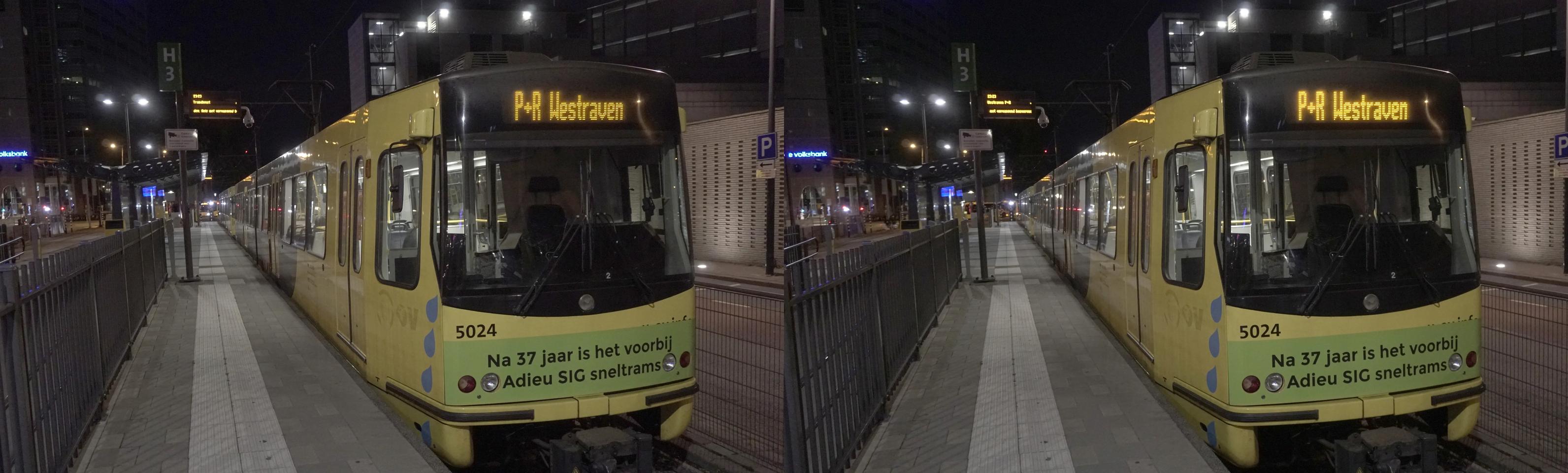 SIG Tram at Utrecht Central Station Jaarbeurs, July 3rd 2020