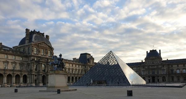 Le Louvre, Paris, in times of covid