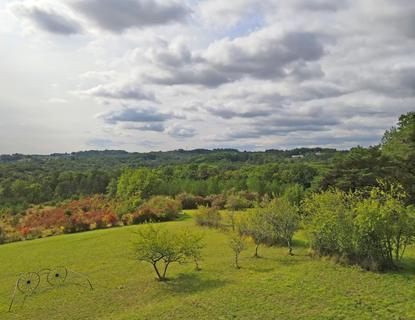 Périgord (Dordogne) hyperstéréo par Drone