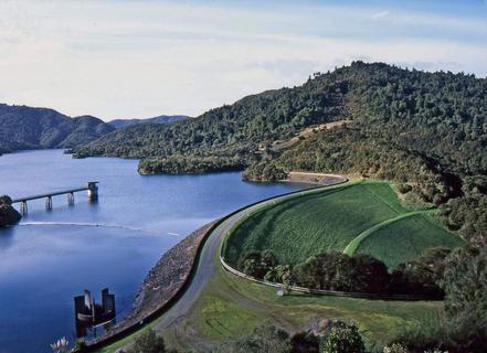 Wairoa water supply dam, Auckland.