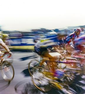 Speeding Cycle Race