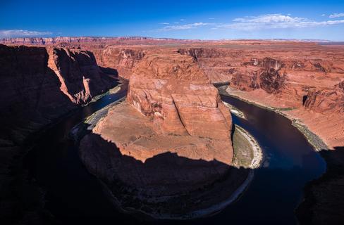 Horseshoe Bend hyperstereo morning light