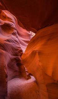 Slot Canyon shot Antelope Valley