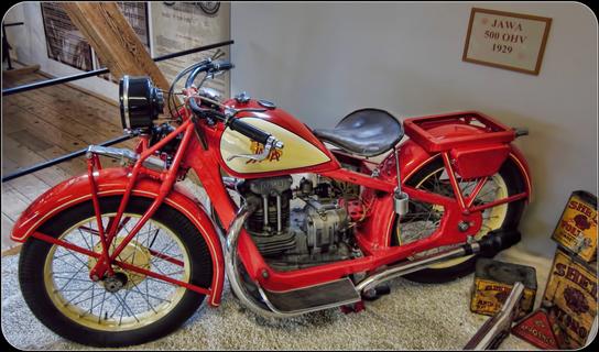 1929 Jawa Motorcycle