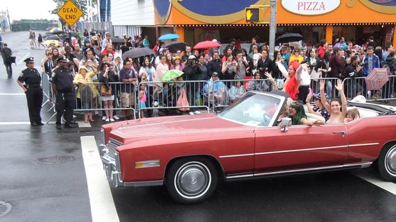Car at Mermaid Parade