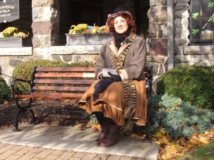 Dickens Christmas in Skaneateles, NY (in front of Library)