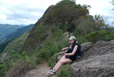 On way down Pedra do Bauzhino