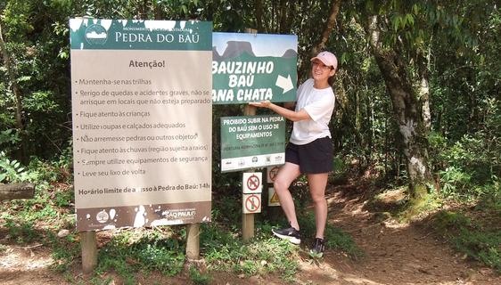 Ana at Ana Chata Trail Head