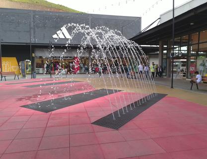 Fountain at El Dorado Mall