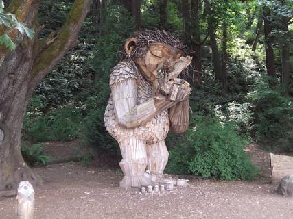 Bruun Idun Wooden Troll - Seattle, Washington