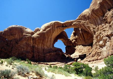 Triple Arch, Arches National Park - June 1984