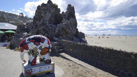 Elephant at the seaside