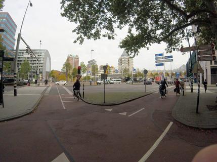 Blaak Rotterdam 3D parallel-view GoPro 200mm