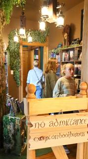 No admittance except on book business