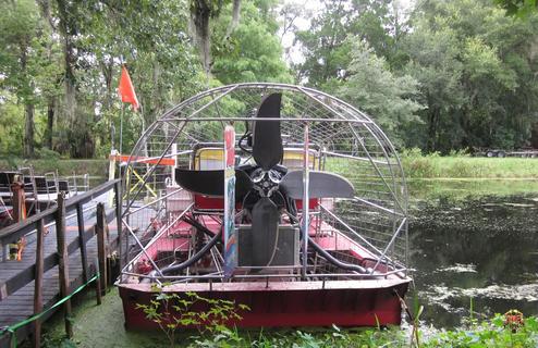 Propeller of an airboat