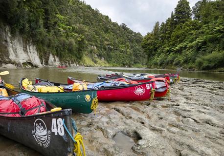Start of our 4 day Whanganui River Canoe trip 2024