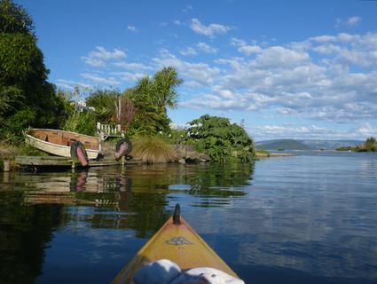 Kayaking Lake Rotorua. 2022