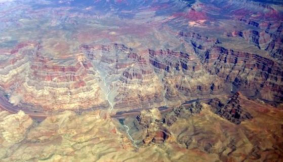 Aerial - Colorado River Canyon