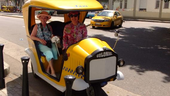 New Taxis in Havana