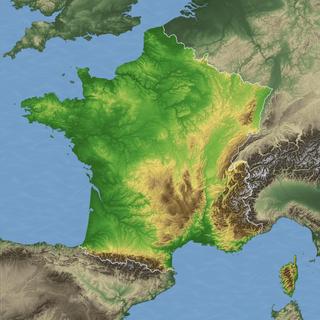 Elevation of France