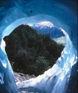 Swiss glacier from inside copy