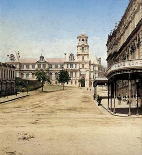 Public Library, Auckland, circa 1880