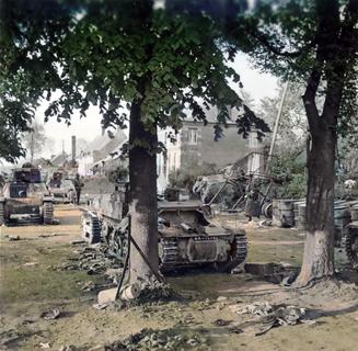 081 - Battle scarred Flanders 1940