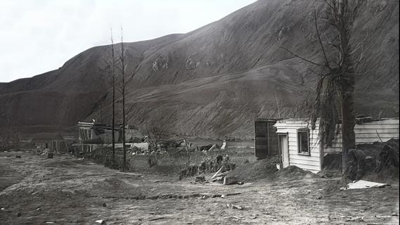 Wairoa after the eruption 1886