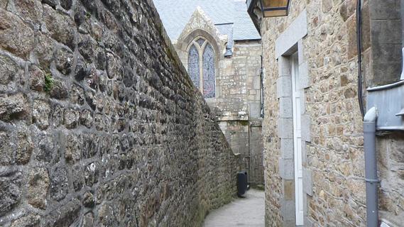 Alleyway in Mont St. Michel