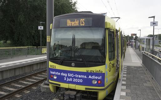 SIG Tram at transferium Westraven P+R Utrecht, July 3rd 2020
